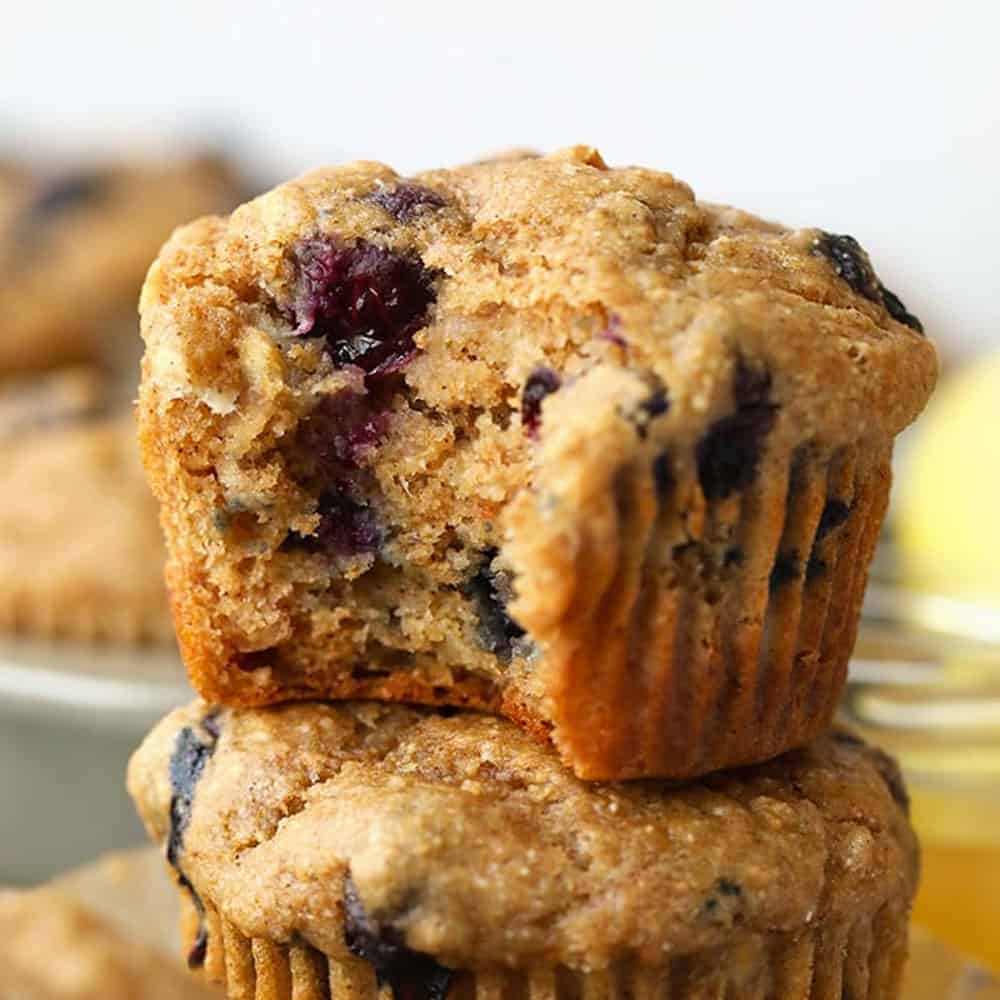 Unlock Super Fluffy Whole Grain Blueberry Muffins: Greek Yogurt Secret